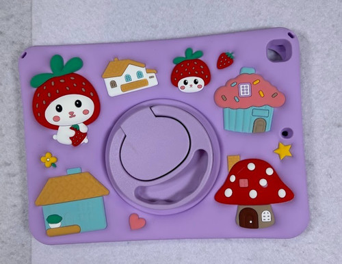 Kids cute purple silicone - kids,